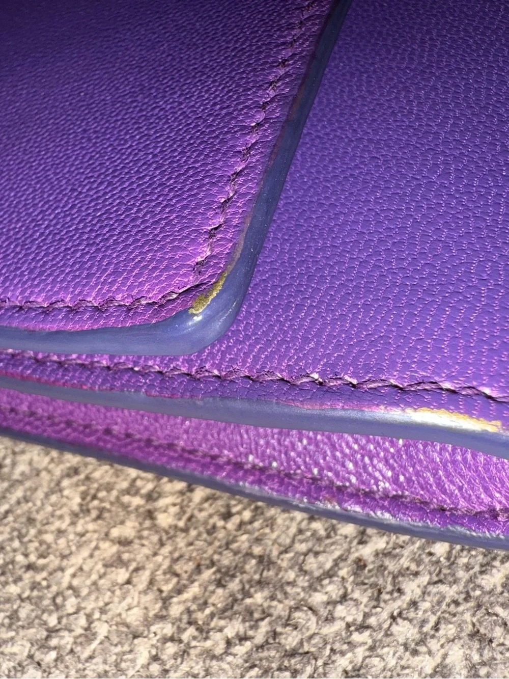 Yves Saint Laurent Belle De Jour Flap Clutch Purse
